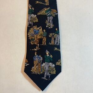 Weekender by Robert Stock golfer tie golf